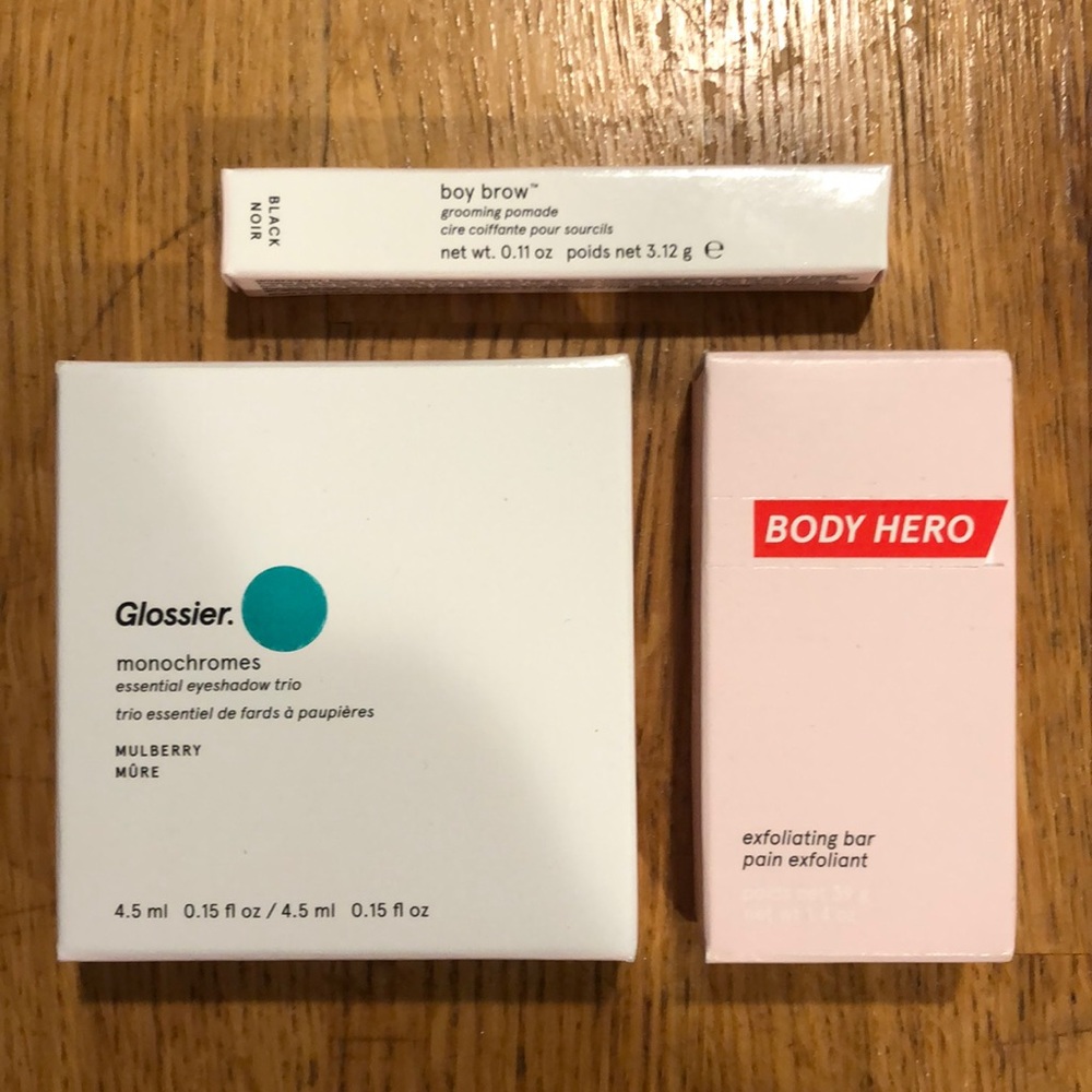 Glossier products